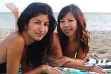 Rona Bennett and Lan Chung